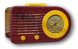 Fada Radio model 1000 with catalin radio cabinet, 1946