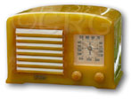 Fada Radio model 53 with onyx catalin radio cabinet