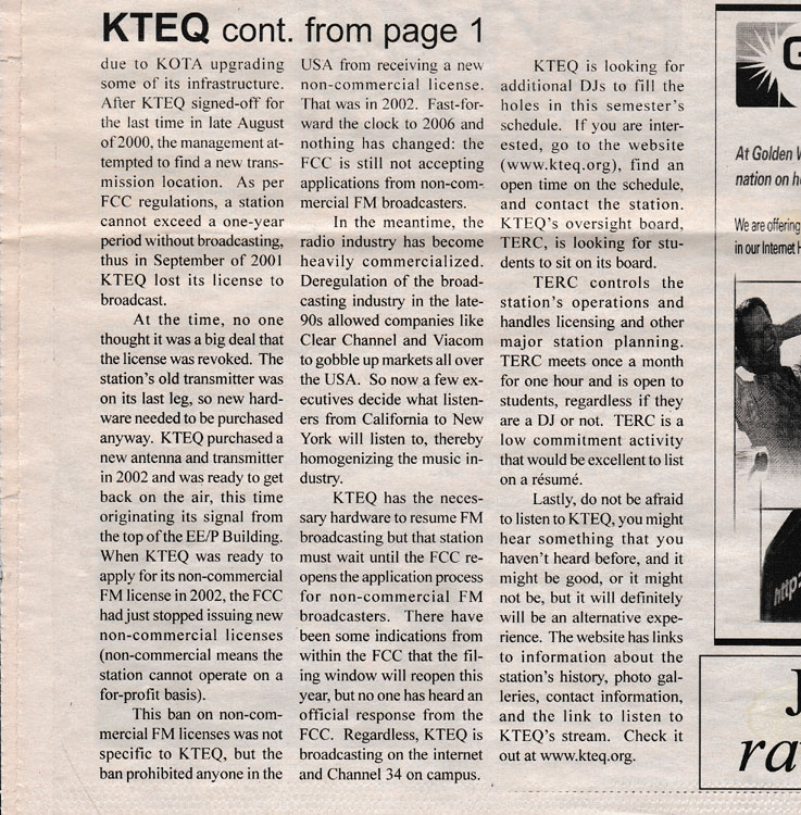 KTEQ-fm 91.3 Rapid City