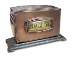 Pennwood metal clock
