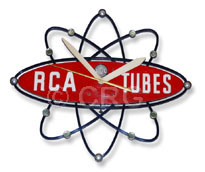 RCA Tubes atomic clock