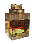RCA Lighter Paperweight panel truck in lucite