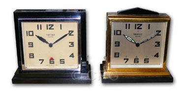 Twinface catalin clocks