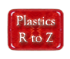 Plastic, catalin, bakelite and plaskon antique radios, R thru Z button