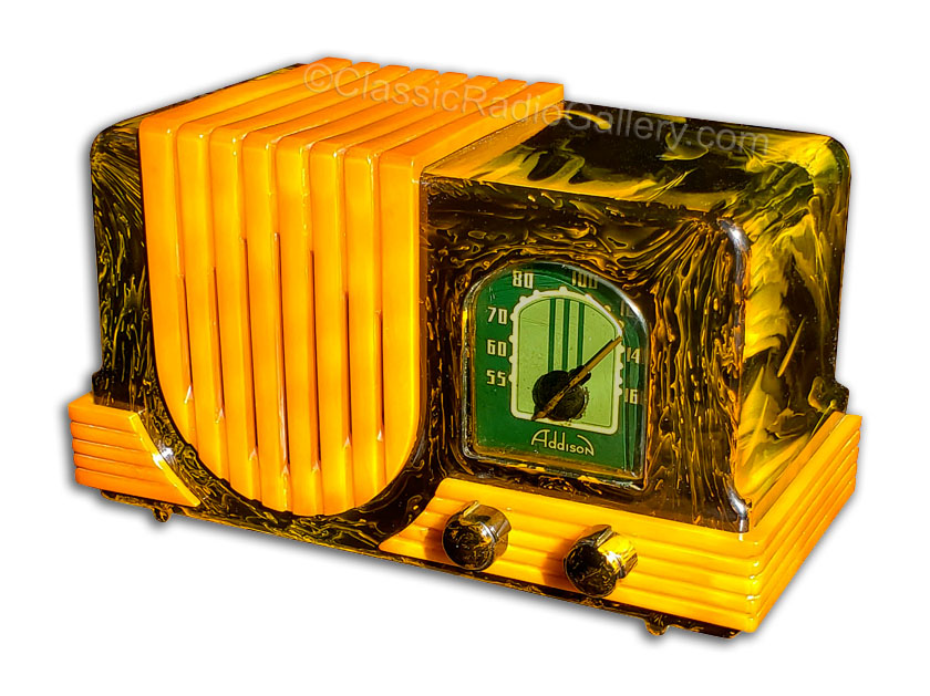 Canadian Addison Radio model 2 Waterfall, catalin cabinet