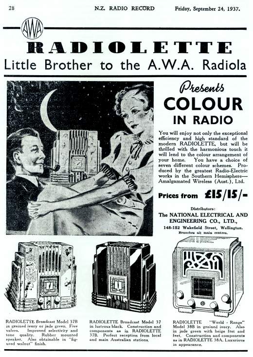 AWA Skyscraper advertisement