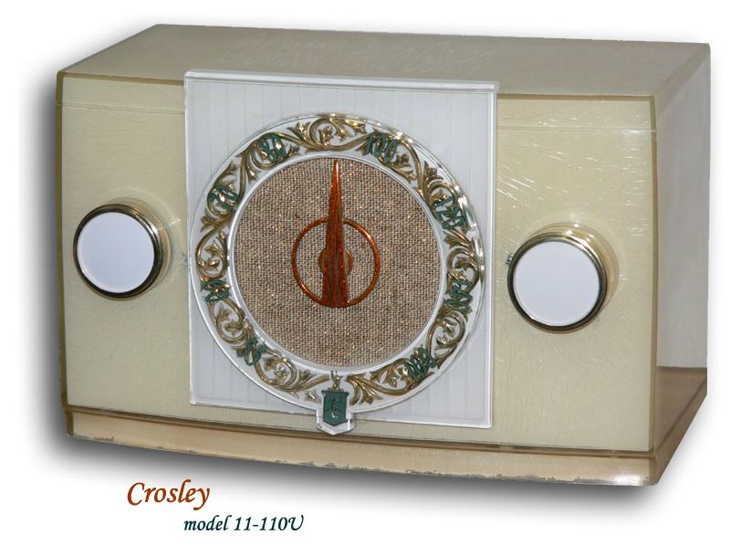 Crosley Radio model 11-110U Jeweler's Radio