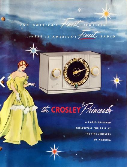 crosley Jeweler's Radio advertisement pg1