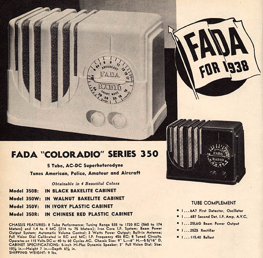 Fada Coloradio 350 advertisement
