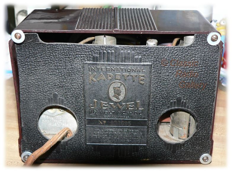 IRC Kadette Jewel back cover