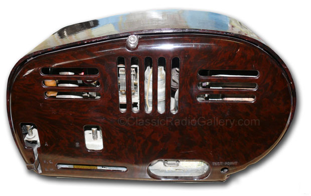 Peter Pan radio model FJN molded back cover
