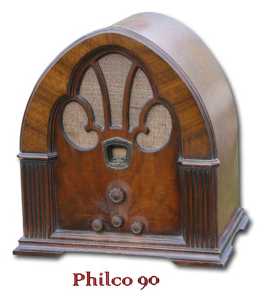 Philco Radio model 90 cathedral