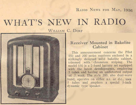 Pilot Radio ad