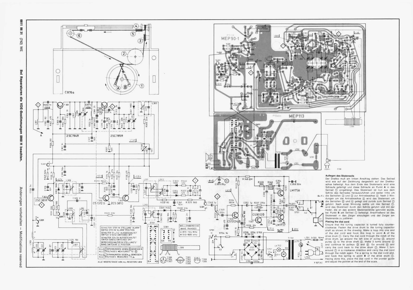 Graetz Form 99C service pg 2