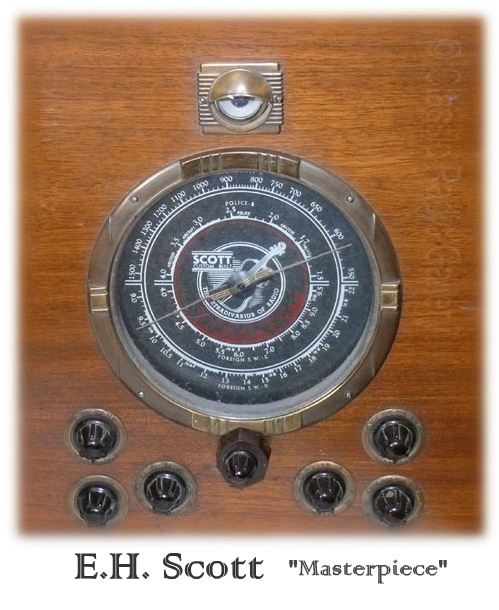 EH Scott Radio Masterpiece dial