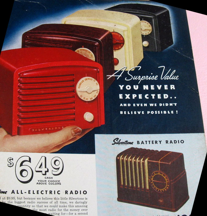 Silvertone radio 1939 catalog