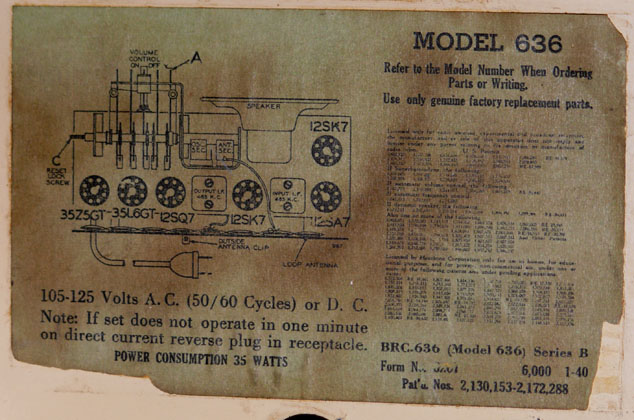 Western Royal 636 label
