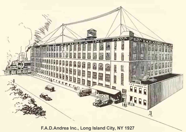 1927 FADA Radio Plant in Long Island City, NY
