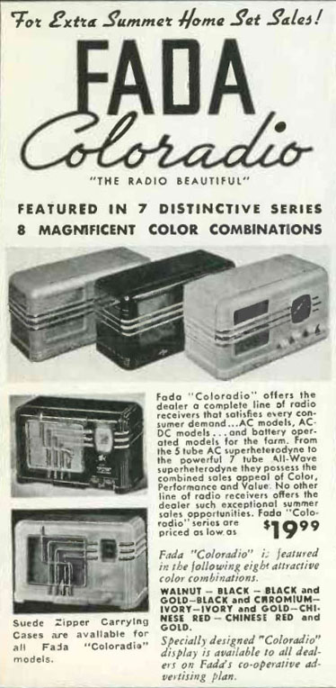 Fada radio advertisement Coloradios