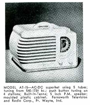 Farnsworth Radio advertisement