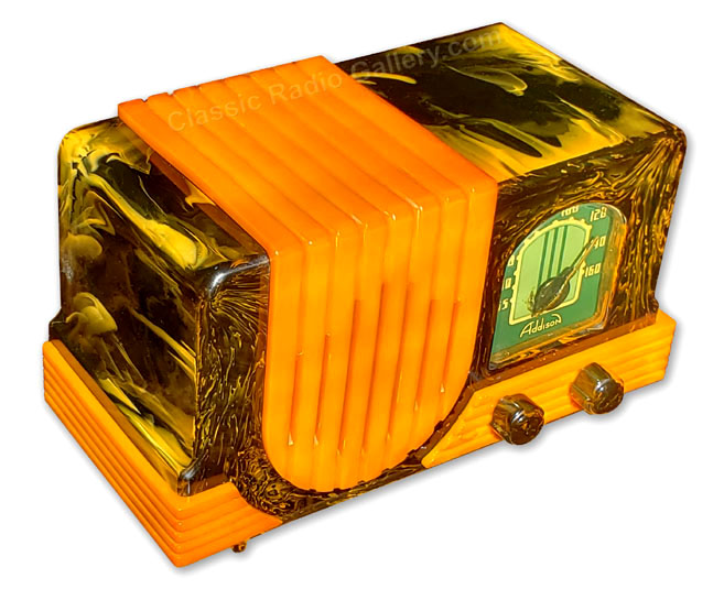 Addison waterfall model 2 black and yellow catalin