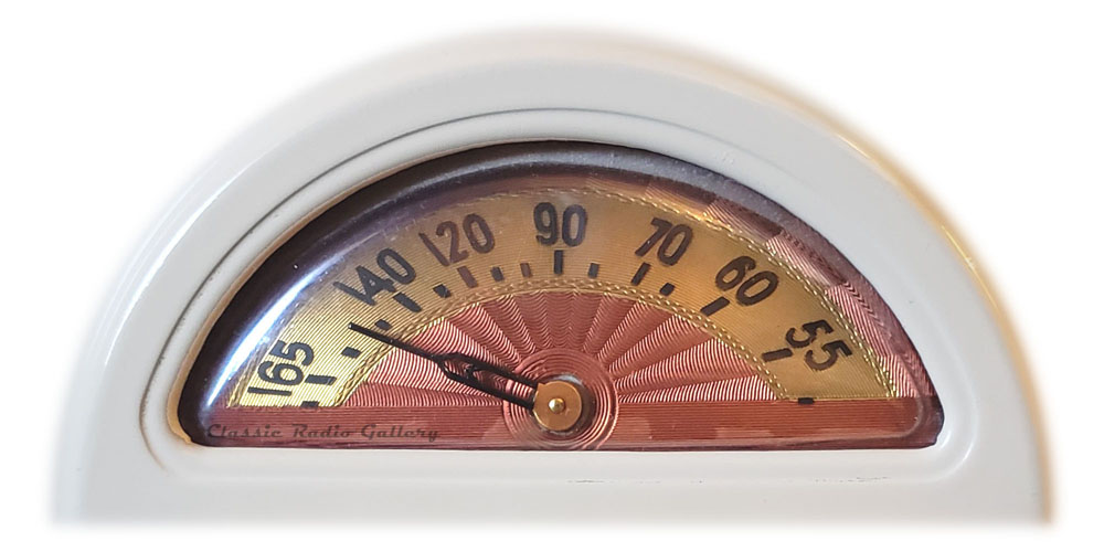 Belmont Radio model 6D120 dial