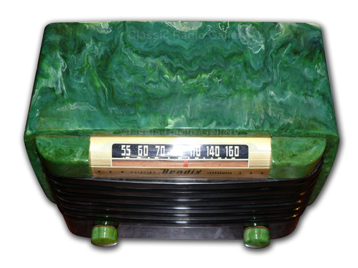 Bendix 526C top view showing marbling