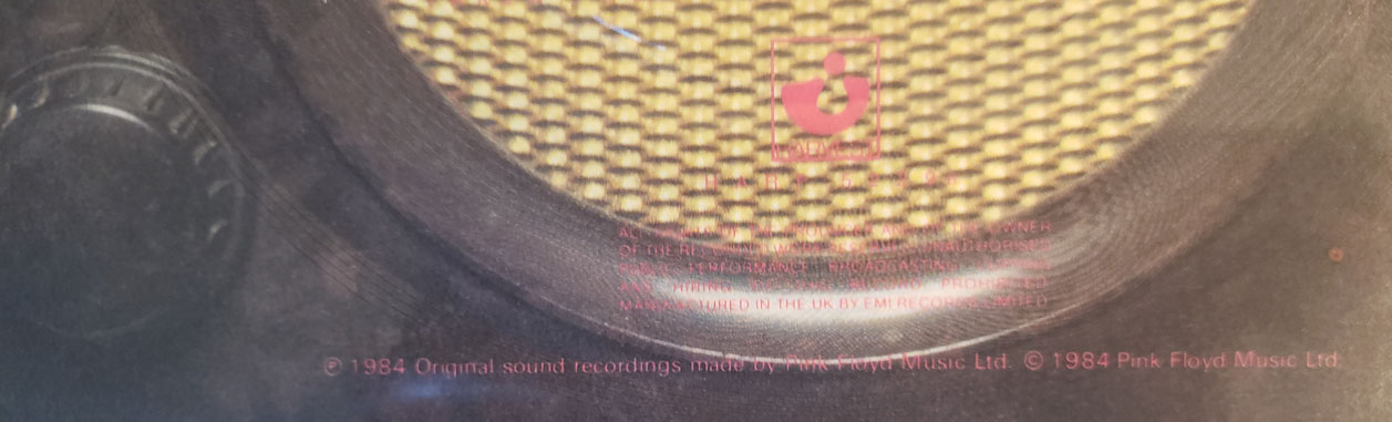 David Gilmour picture disc