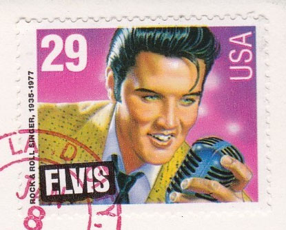 Elvis mic stamp