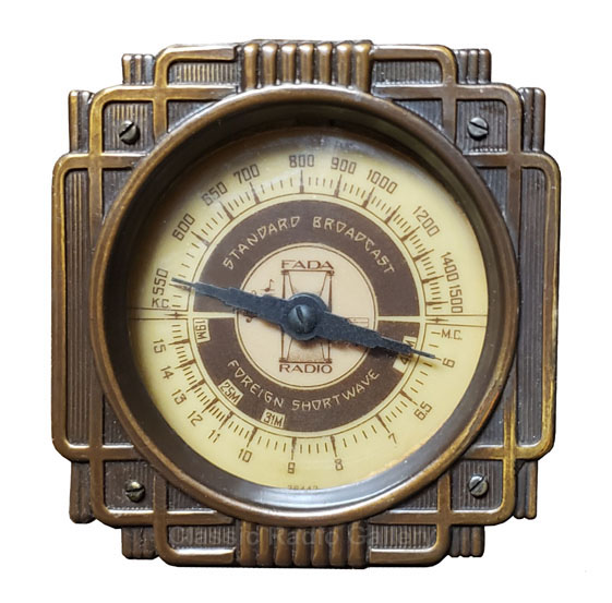 Fada model 172 dial