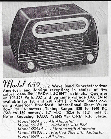 FADA 659 brochure