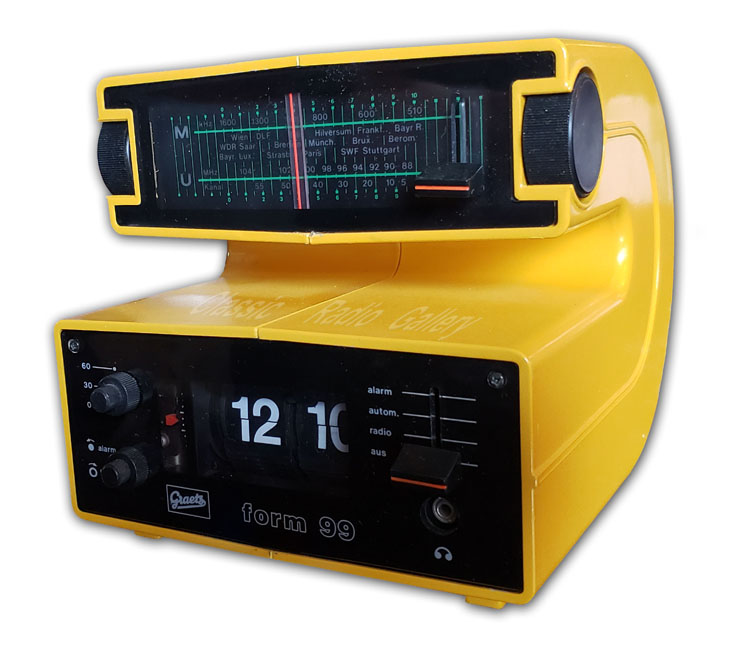 German Graetz Form 99C, yellow, 1975