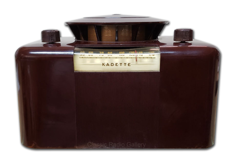 kadette L25 brown bakelite front