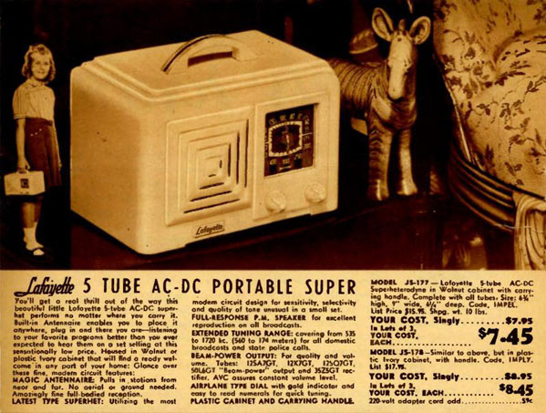 Lafayette JS-178 advertisement