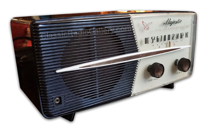 Majestic 900 Black Magic transistor radio