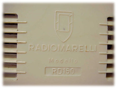 Italian Radiomarelli RD150 rear