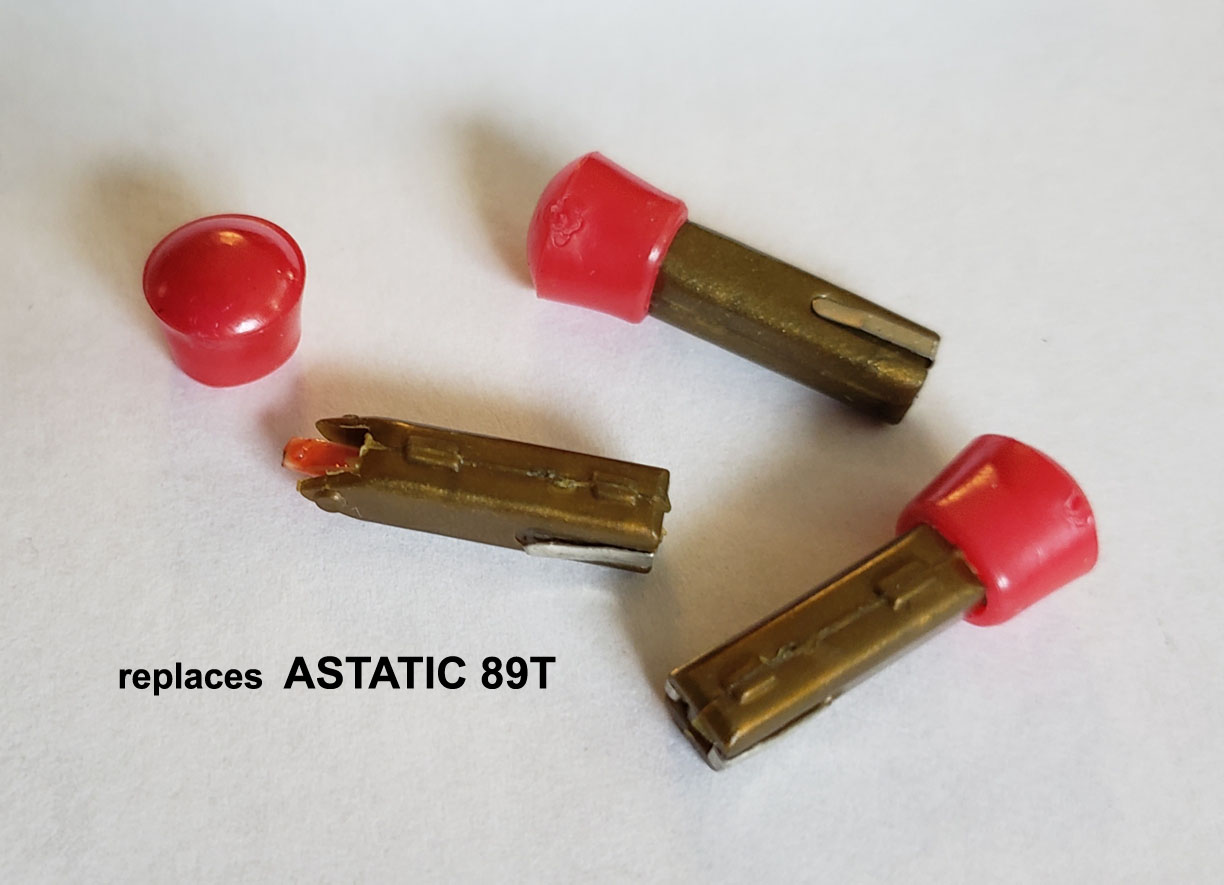 Astatic 89T gold phongraph cartridge