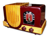 Addison Radio model R5A1 catalin cabinet