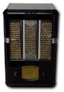 1938 Admiral Radio model 985-6Y 2-way radio, black bakelite