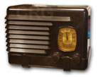 Airline Radio model 62-325, brown bakelite