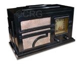 Automatic Radio model 8-15, black durez bakelite, 1936