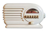 Belmont Radio model 6D120, bakelite, 1946