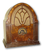 Clarion model AC-85 cathedral radio