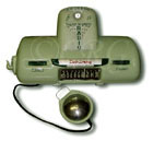 Dahlberg model 4130-D11 Coin operated hospital or motel room radio with pillow speaker, 1955