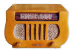 Dewald Radio model A501 Lyre or Harp with catalin cabinet