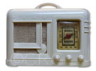 Fada Radio model 139 white plaskon, 1940