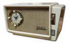 Fada Radio model 200V, white plaskon, 1951