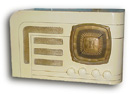 Fada Radio model 351 white painted table radio