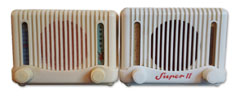 Italian Gnomo and Cradial Radio Pulgarcito Super II, Spain