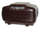 Majestic Radio model 5A410 Zephyr, brown bakelite, 1947